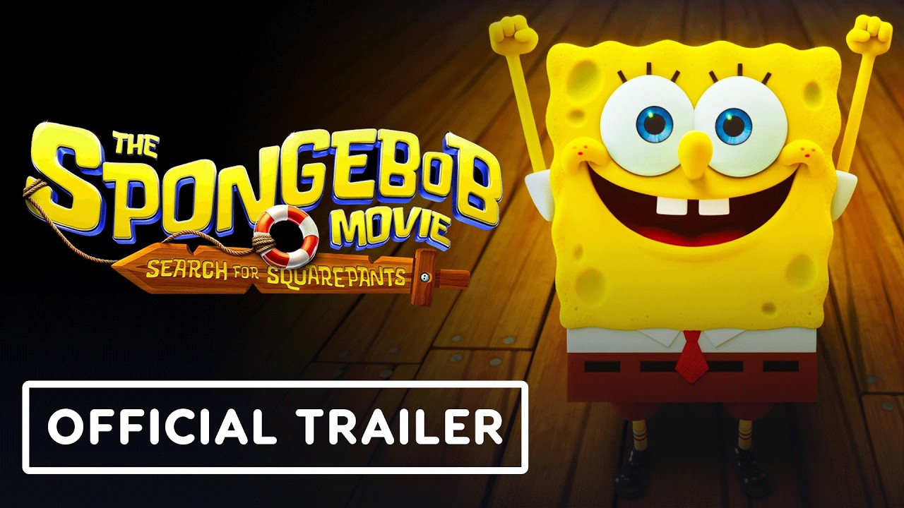 The SpongeBob Movie: Search for SquarePants promotional poster coming December 2025